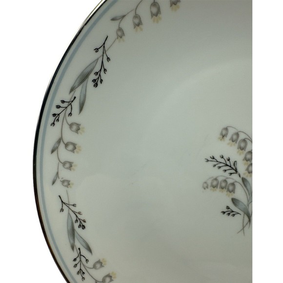 Vintage Noritake "Natalie 5815" Lily‎ of the Valley 10 1/2" Dinner Plate - Picture 4 of 8